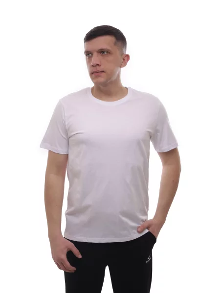 Футболка BEKI віскоза/поліестер білий