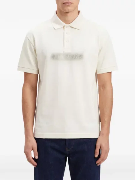 Tricou polo Palm Angels cu autograf