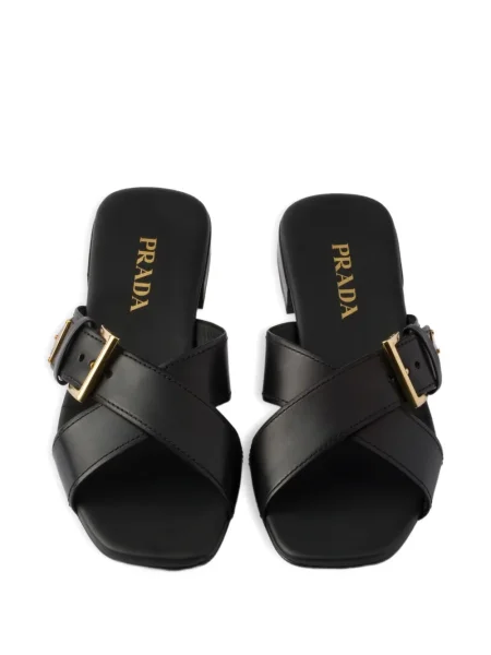 Sandale Prada cu cataramă negru