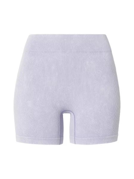 4F Pantaloni sport mov pastel alb