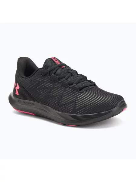 Дамски обувки за бягане Under Armour Charged Speed Swift black/black/super pink черно