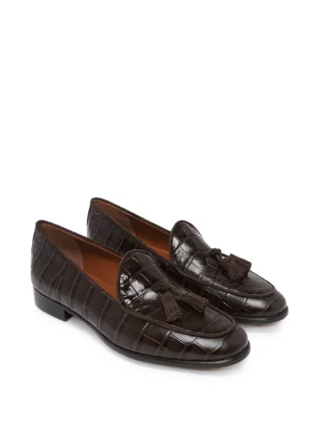 Pantofi loafer Pollini maro
