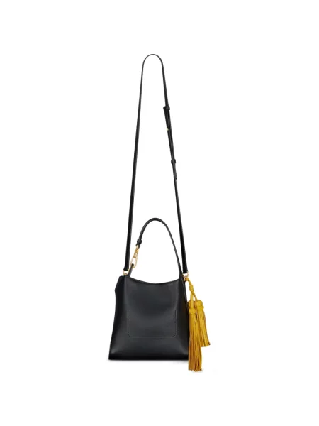 Cu centură geantă shopper Givenchy din piele negru