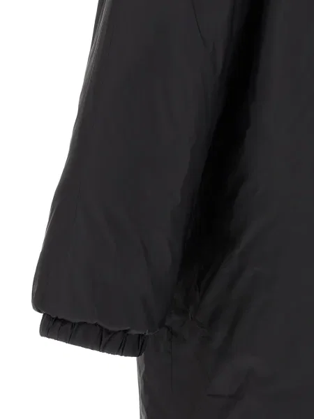 Geacă parka Rick Owens Drkshdw cu glugă negru