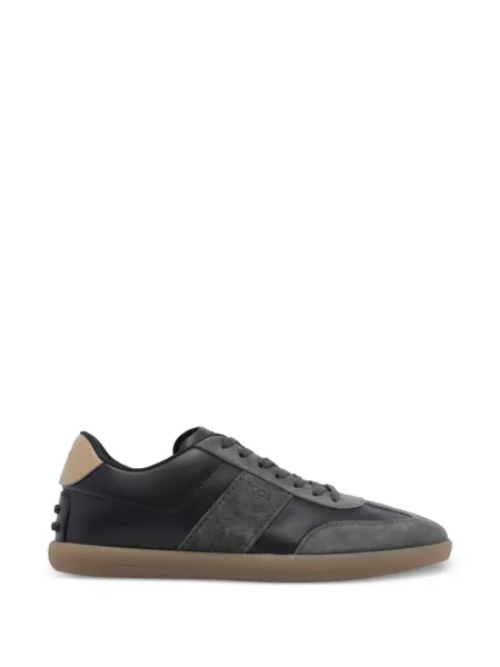 Sneakerși Tod's din piele de căprioară gri
