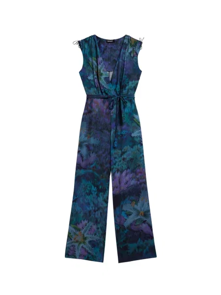 Desigual Overal aqua / tmavě / žlutá / zelená / fialová modrá