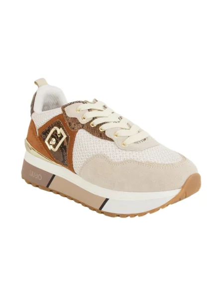 Sneakersy Liu Jo brązowe