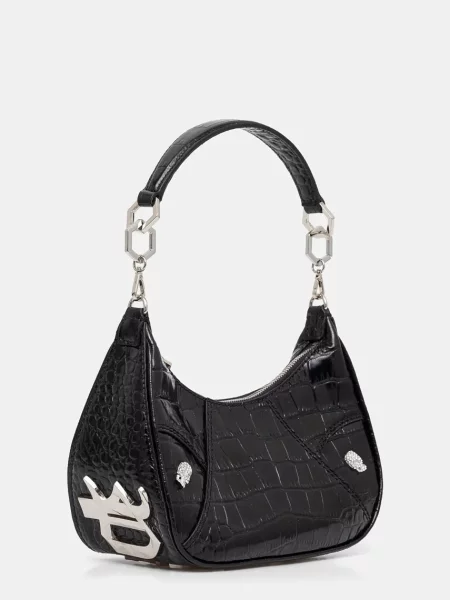 Geantă Philipp Plein din piele negru