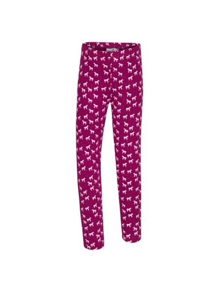 Happy girls Leggings roz / roșu-violet roșu