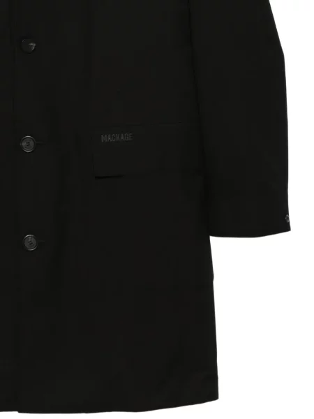 Pelerină de ploaie Mackage cu glugă negru
