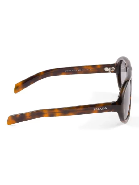 Saulės akiniai Prada Eyewear ruda