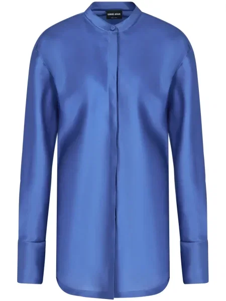 Cămașă Giorgio Armani albastru