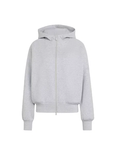 ADIDAS SPORTSWEAR Sportski gornji dio trenirke Soft Lux melange siva