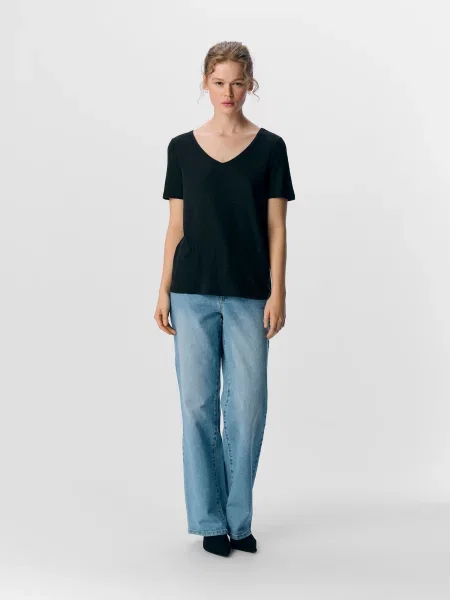 OBJECT Tricou OBJTHEA' negru