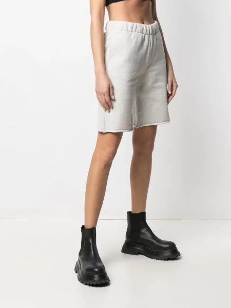 Pantaloni scurți Heron Preston cu autograf gri