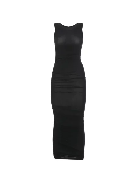 Rochie Wolford cu volane de costum negru