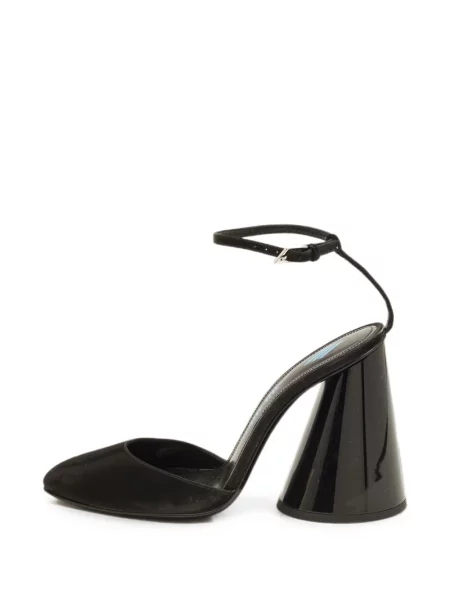 Pantofi cu toc The Attico cu bretele negru