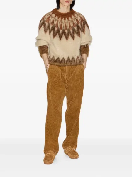 Pantaloni Marant de catifea cord maro