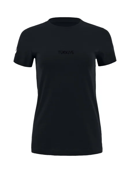 NIKE Tricou funcțional Türkiye roșu / negru alb
