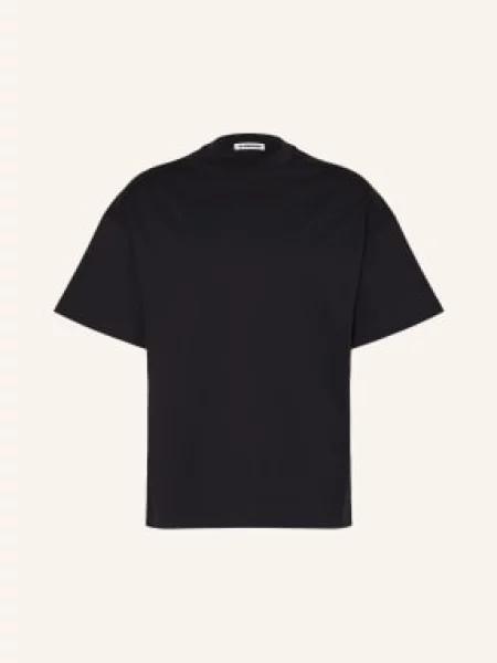 Jil Sander Koszulka schwarz czarna