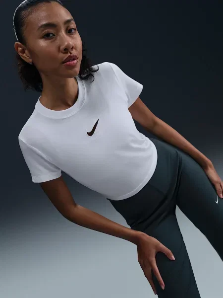 Футболка NIKE бавовна/модал білий