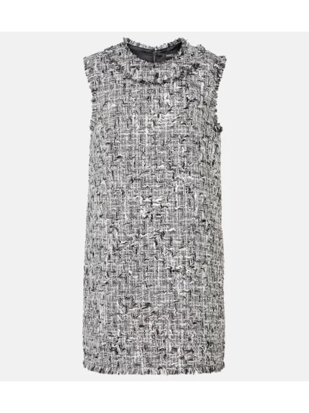 Obleka Dolce&gabbana iz tvida siva