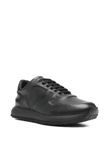 Sneakerși Officine Creative din piele negru