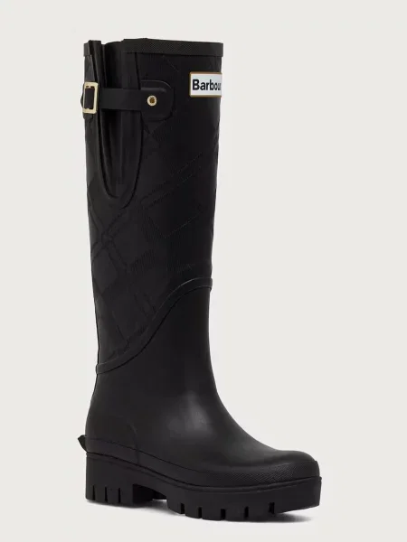 Barbour cizme Wellington pentru femei Leighton negru