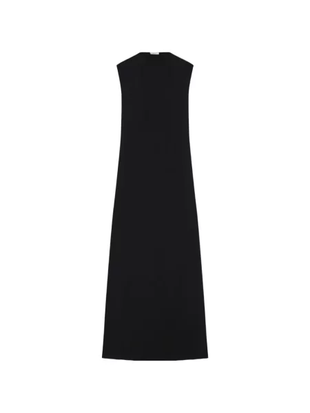 Rochie maxi The Row fără mâneci negru
