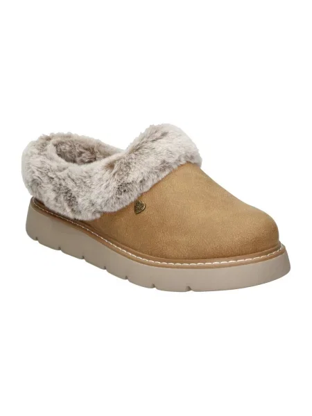 Papuče Skechers smeđa