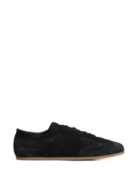 Sneakerși Common Projects din piele de căprioară negru