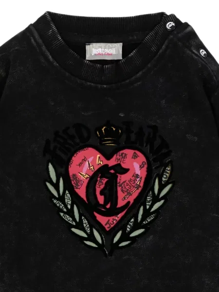 Bluza dziecięca Just Cavalli czarna