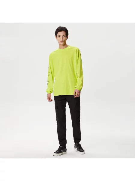 Lacoste Koszulka Lacoste żółta