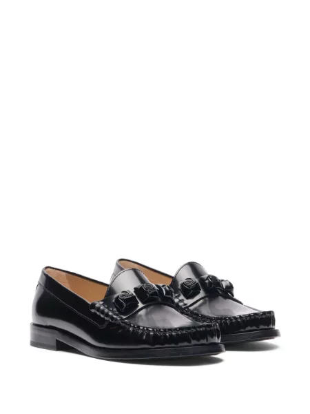 Pantofi loafer Stuart Weitzman din piele negru