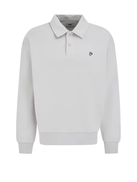 WE Fashion Majica svetlo siva