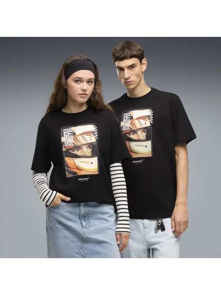 PUMA Koszulka unisex McLAREN RACING Oscar Piastri Driver Akcesoria S czarny