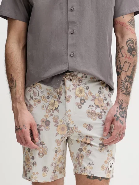 Hurley pantaloni scurți de baie bărbătești bej