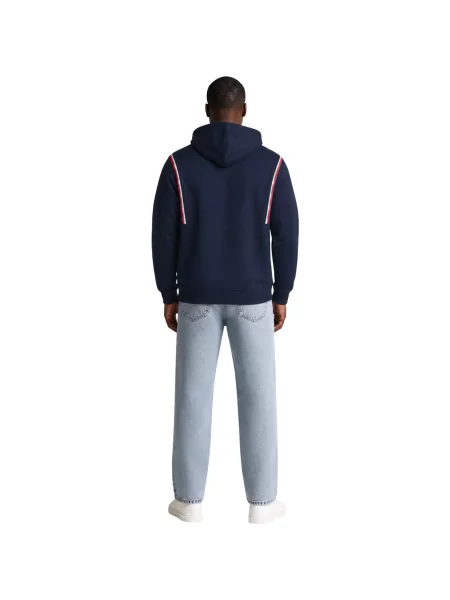 Geacă Tommy Hilfiger albastru