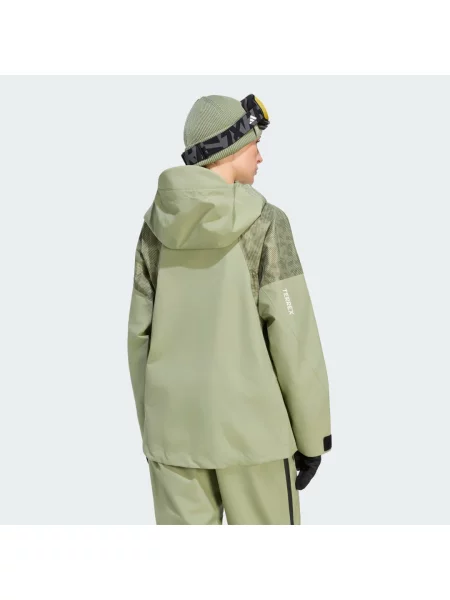 Kurtka Terrex Xperior Hybrid PRIMEKNIT CLIMAPROOF+ zielona