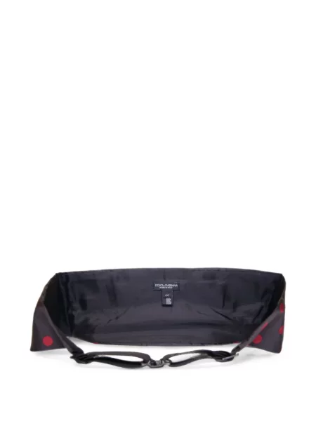 Curea Dolce & Gabbana cu buline negru