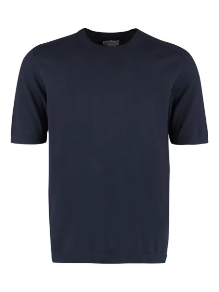 Tricou The (alphabet) tricotate albastru