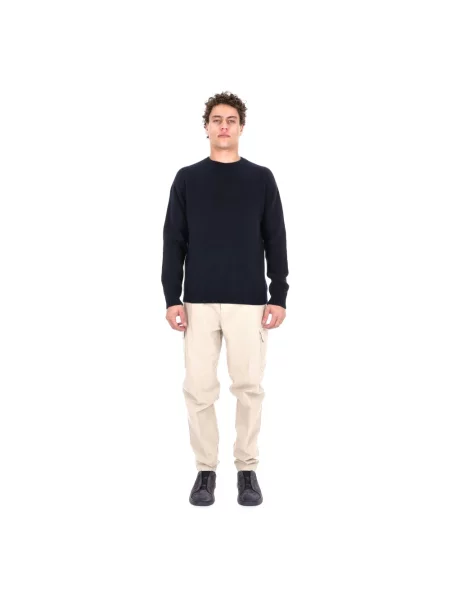 Sweter Herno wełniany niebieski