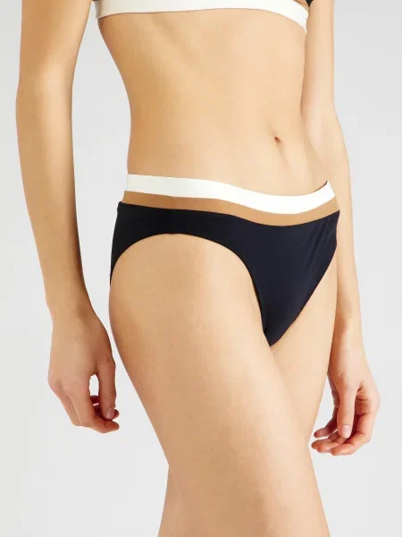 Banana Moon Bikini hlačke pesek / črna bela