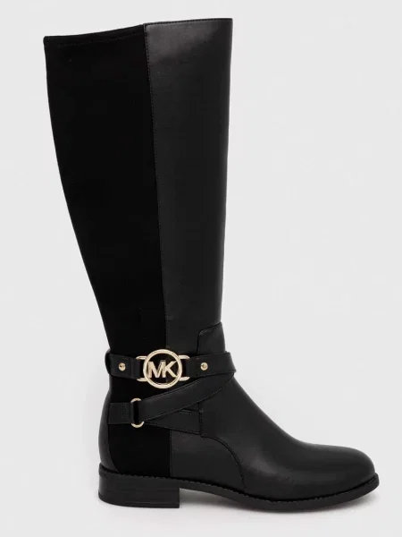 Kozaki Michael Michael Kors skórzane czarne