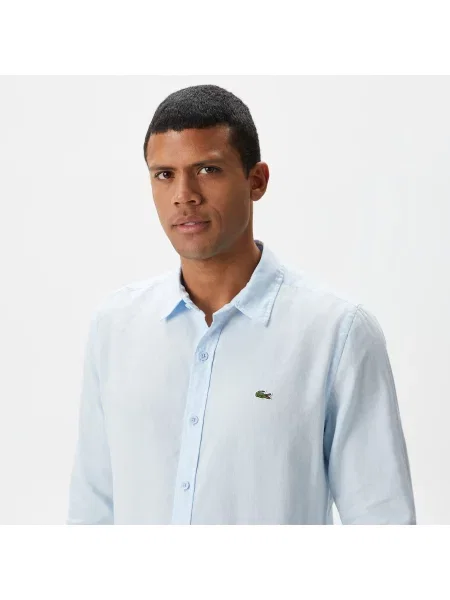 Рубашка Lacoste голубая