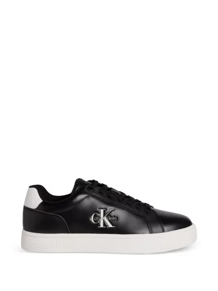 Sneakerși Calvin Klein cu autograf negru