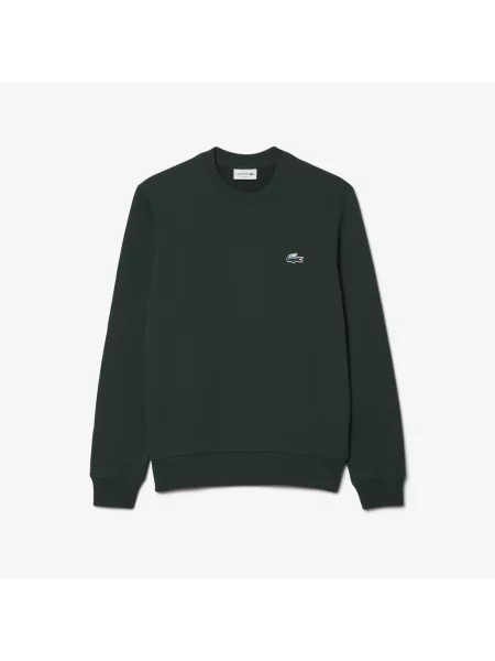 Lacoste Bluza Polarowa Z Krokodylem Landscape zielony