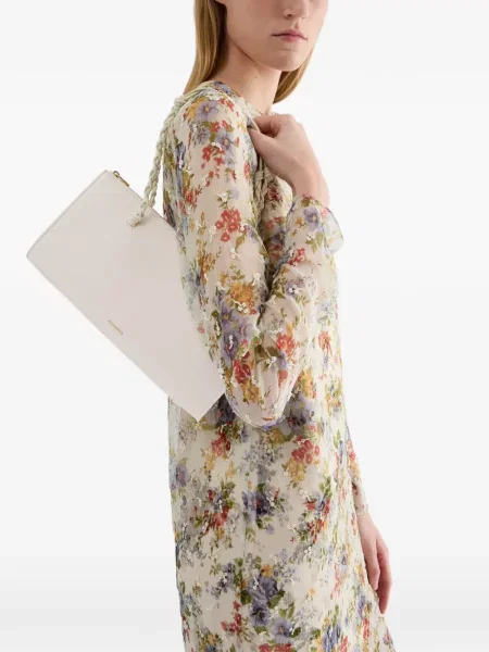 Geantă Jil Sander alb