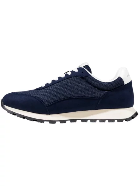 Tenisice Armani Exchange Tamnoplava crna