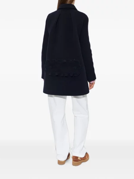 Gulerat palton Moschino albastru
